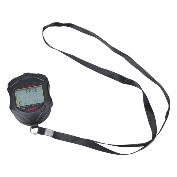 Lynono 10/30/60/100 Lap Memory Timer Stopwatches Digital Stopwatches Multifunctional Stopwatches for Swimming Running Training