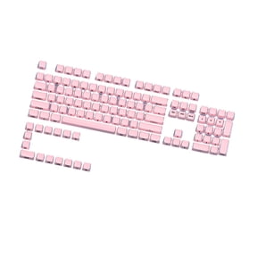 Lynono 119Key MAO Profile Crystals Jelly Keycap Set With Side Printed Characters And Uniform RGBs Lighting For Mechanical Keyboards
