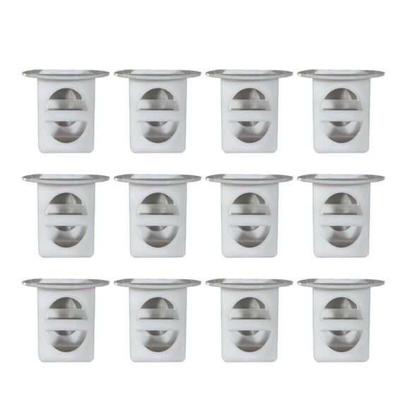 Lynono 12pcs Transparents Water Planting Seedling Starter Humidity Domes Cell Tray