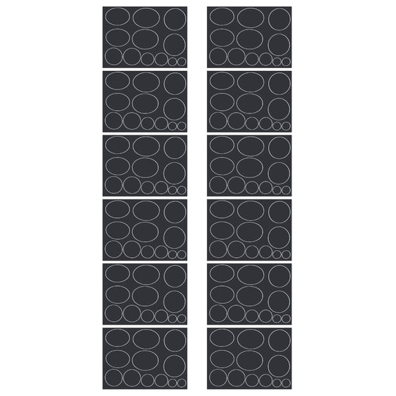 Lynono 24 Sheets Down Jackets Repair Patches Self Adhesive Patches Different Size/Shape