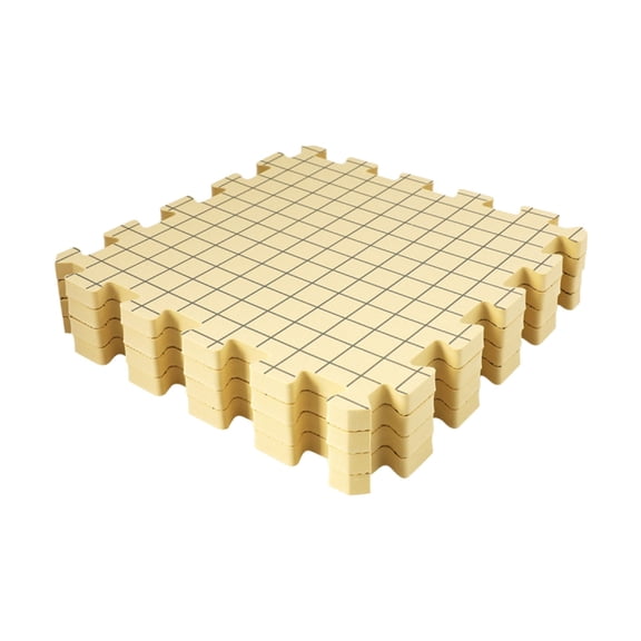 Lynono 4Pcs Knitting Blocking Foam Board 12.6x12.6Inch Gridded Knit Blocking Mat For Crochet Stitching and Sewing Positioning