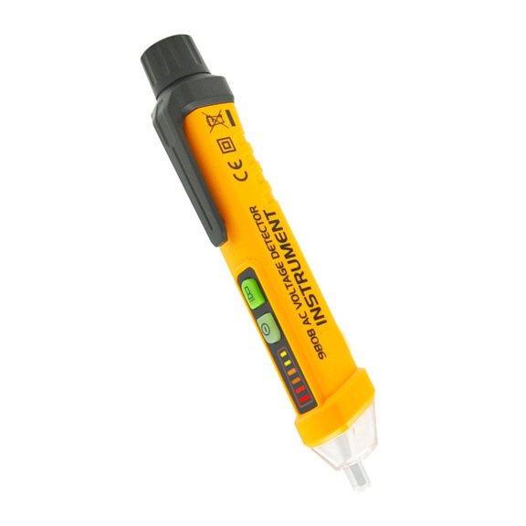 Lynono AC Voltage Tester Detector High Accuracy Professional Testing Pen Voltage Detector With Alarm LED Light