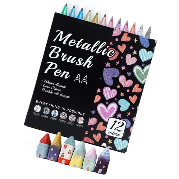 Lynono Artist Acrylic Markers With Quick Dry Formulas Ergonomic Barrels For Drawing