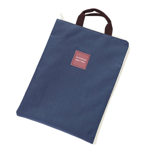 Lynono Canvas Wallets, A4 Zipper Wallet Zipper Lock Bag Document Wallet File Folders