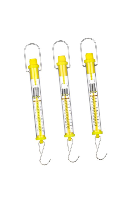 Clear Cylinder Dynamometers Newton Force Meter Spring Scale Ideal For Classroom Physics Lesson And Home Science