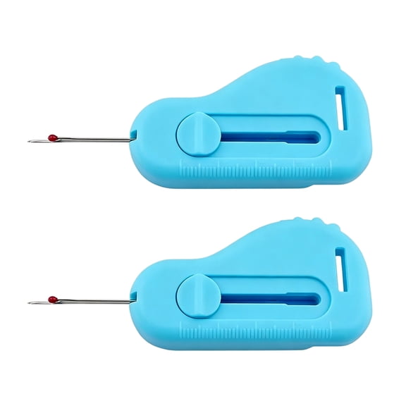 Lynono Co.,Ltd 2Pcs Magnetic Seam Guide With Thread Ripper and Measuring Scale For Stitching