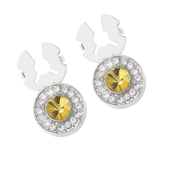 Lynono Co.,Ltd 2Pieces Jeweled Button For Quick Outfit Updates And Design