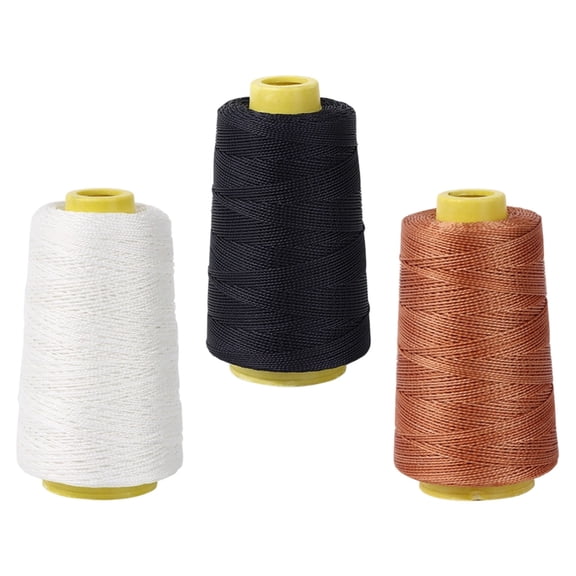 Lynono Co.,Ltd 3Rolls Nylon Thread For Sewing 200M OR 300M Per Roll Polyester Sewing Thread