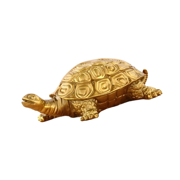 Lynono Co.,Ltd Artistic Metal shellback Statue With Intricate Detailing Ideal For Bookcase display