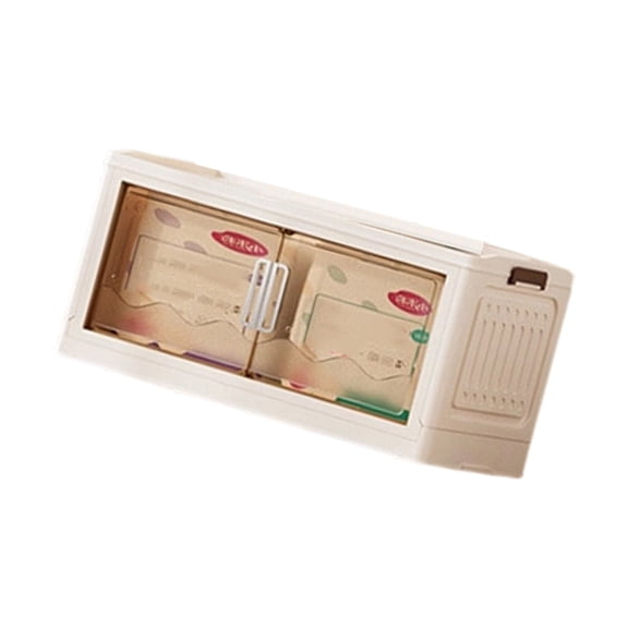 Lynono Co.,Ltd Customizable Flexible Storage Container Having Dust Proof Lid And Visible Front Window