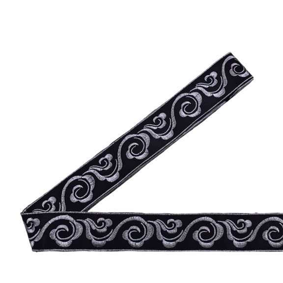 Lynono Co.,Ltd Decorative Fabric Tape Iron On Polyester Patches 4.7M Long For Jackets Bags