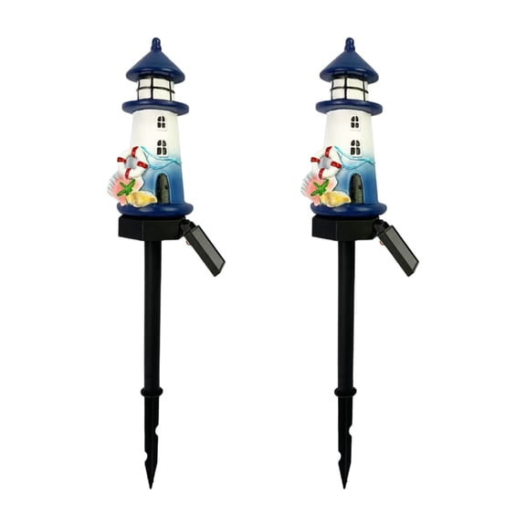 Lynono Co.,Ltd Decorative Solars Lighthouses Lamp With Auto Light Sensors Weatherproof Solars