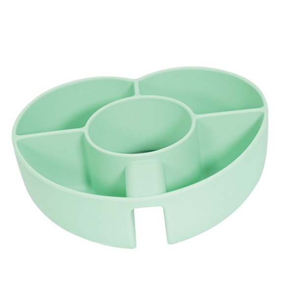 Lynono Co.,Ltd Flexible Food Tray For 30oz Cups With 4 Sections Great For Fruits almonds And Candy Durable And Safe