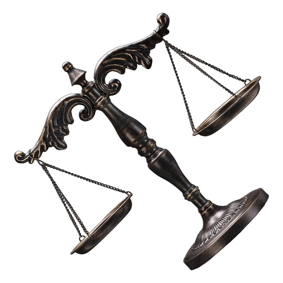 Lynono Co.,Ltd Handcrafted Iron Balance Scale For Tabletop Display And Artistic Homes Decoration Decorative Scale Ornament