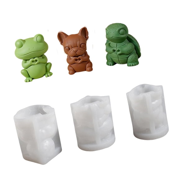 Lynono Co.,Ltd Heart Shape Flexible Form Set For Handmade Candle Creation Soap Crafting And rosin Projects