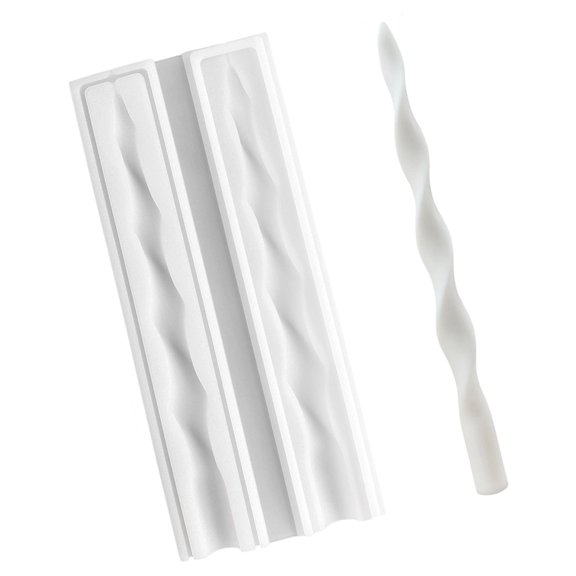 Lynono Co.,Ltd Heat Resistant Silicone Candle Maker Tool With Unique Spirals Design Pattern