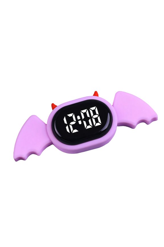 Keychain Pocket Watch Waterproof Touch Digital Watch Easy to Read for Students