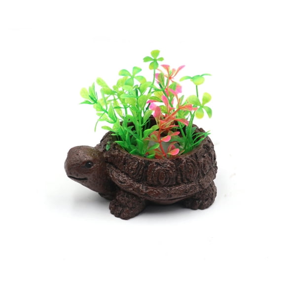Lynono Co.,Ltd Landscape Artificial Turtles Landscape Fish Tanks Bubble Stone Decorations for Aquarium Terrarium Shrimp Ornaments