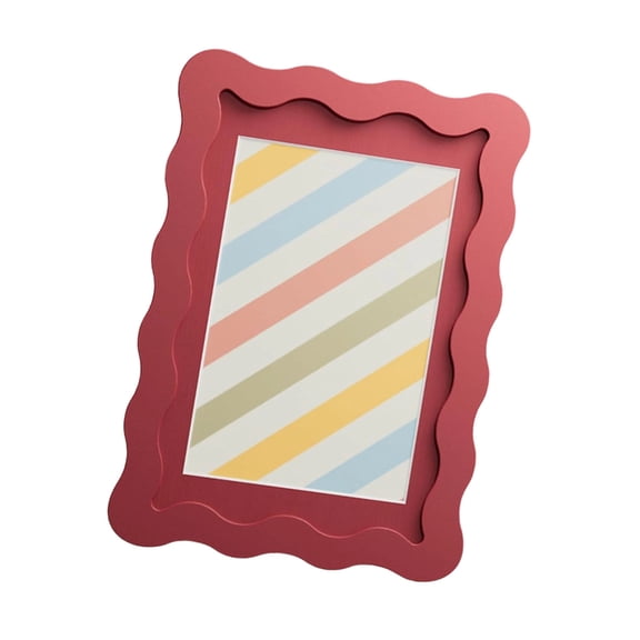 Lynono Co.,Ltd Modern Arched ShapeW00dFrame 4x6 Inches With Clear Glass Sheet For Family pictures And Portrait ShowW00denPhoto Frame 4x6 Inches For Wall Or Shelf Presentation