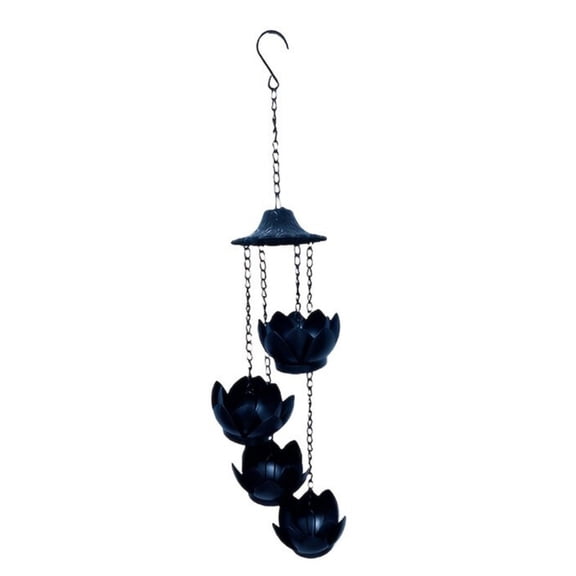 Lynono Co.,Ltd Outdoor Rain Chain WithHang1ngPlant Pot Multifunctional Decorative Replacement