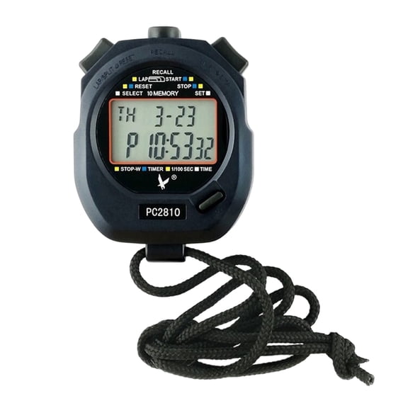 Lynono Co.,Ltd Professional Exercise Timer with 10 Memory Channel and Clear Double Display