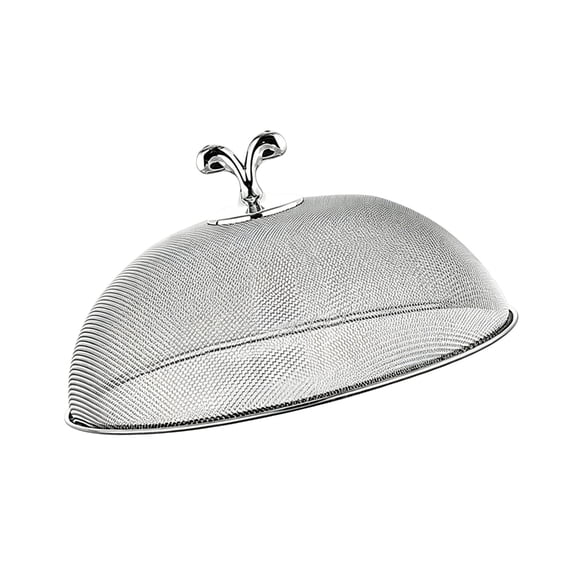Lynono Co.,Ltd Rustproof Steel Mesh Dome Food Cover With Handle For Kitchen Outdoor Picnics