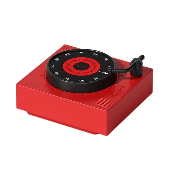 Lynono Co.,Ltd Small Player Shape Magnetic Timer Practical Timing Device for Refrigerator Oven and Metal Surfaces with Clear Display