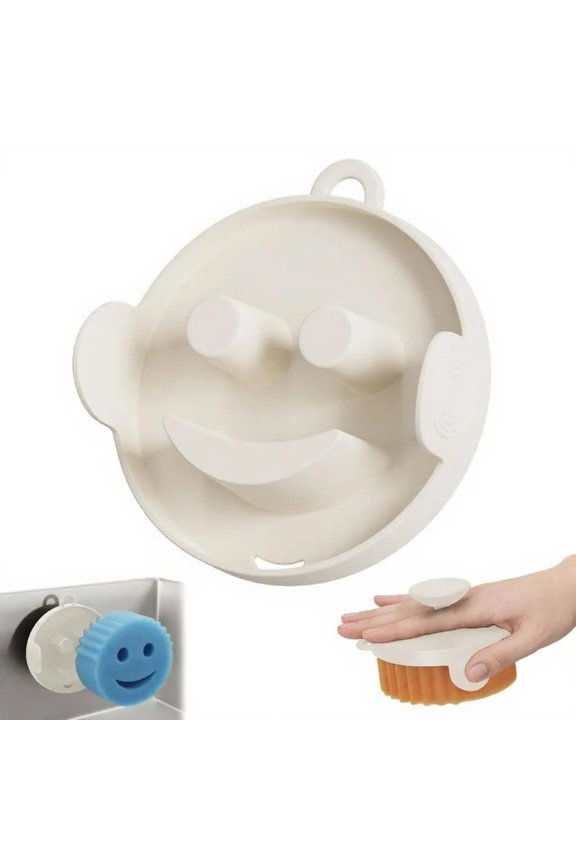 Space Saving Kitchen Sponge Stand Holders For Sink Edge Easy To Clean And Install