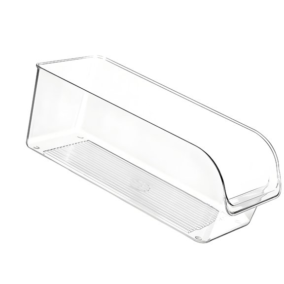 Lynono Co.,Ltd Stackable Refrigerator Storage Bin With Smooth Sliding Drawer Function