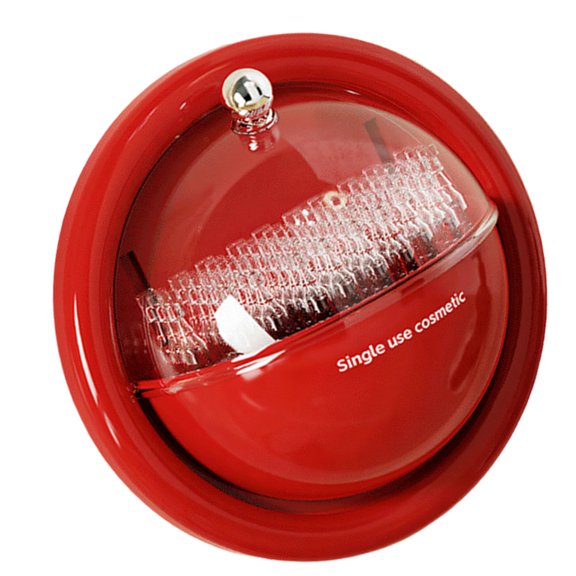 Lynono Co.,Ltd Wall Mounted Flipping Open Cosmetic Storage BoxP1ast1cRotating Makeup Organizers Compact Design Perfect For Bathroom