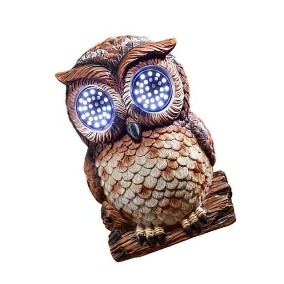 Lynono Co.,Ltd WinkingAn1ma1Garden Statue Solar Power Outdoor Decoration Weatherproof