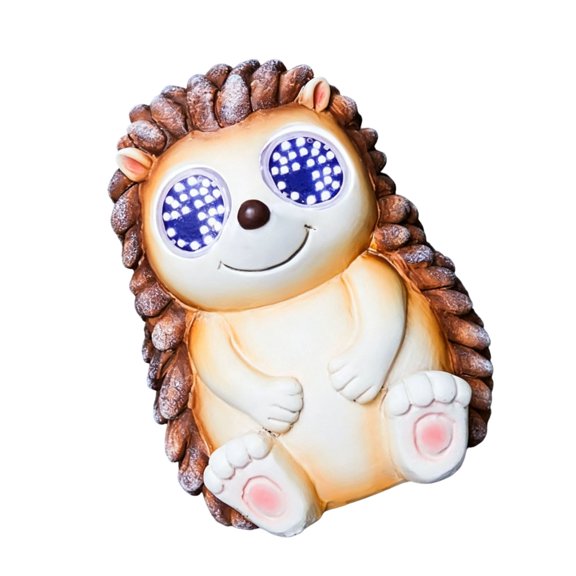 Lynono Co.,Ltd WinkingAn1ma1Garden Statue Solar Power Outdoor Decoration Weatherproof