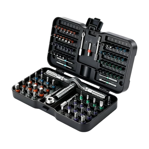 Lynono Completed 105 In 1 Magnetic Ratcheting Screwdriver Perfect For Electronics Assembly And Furniture Electronics Repair