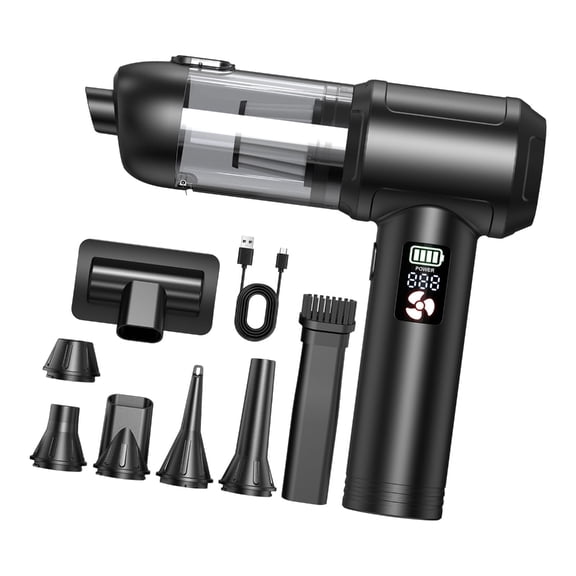 Lynono Cordless Handheld Vacuum Cleaner with Air Dusters 20000Pa Suction Mini Car Vacuum