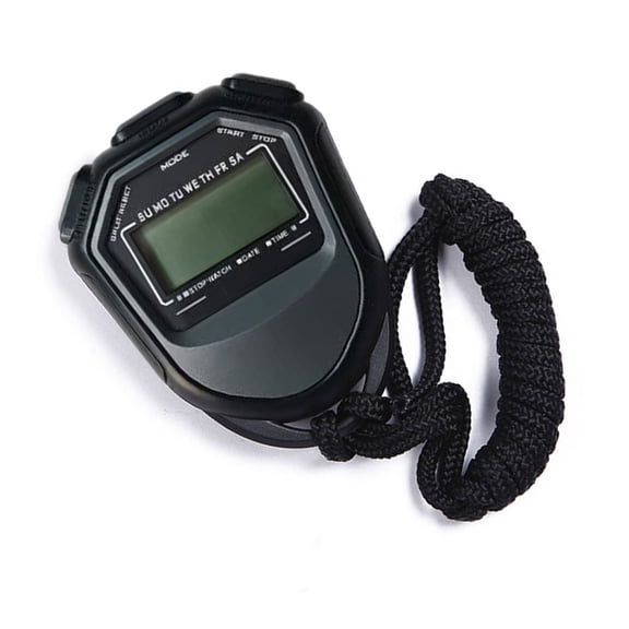 Lynono Digital Stopwatches Timer With 2 Memory Channel Calendar Stopwatches And Week Display
