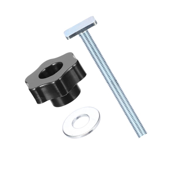 Lynono Durability Metal T Slot Screw Nut Knob Set Perfect For Furniture Assembly