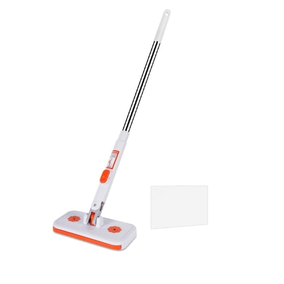 Lynono Easy to Change Cloth Floor Mop Stainless Steel Handle Efficient Cleaning Mop