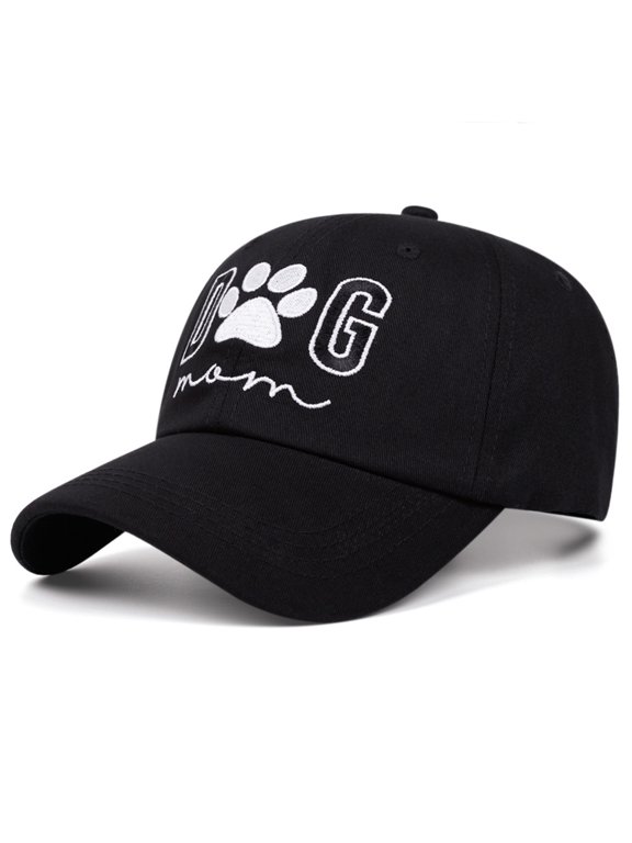 Fashion Pet Lover Hat Embroidered Dog Mom Design Comfortable Cotton Baseball Cap