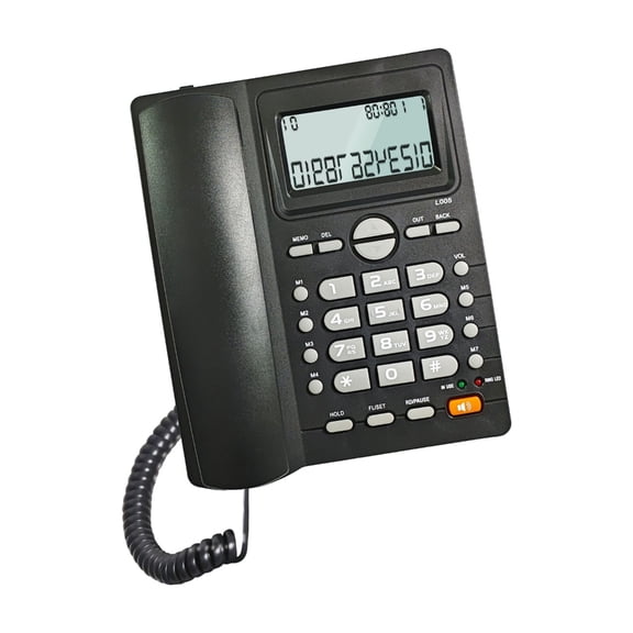 Lynono FunctionalP1ast1cDesk Phone Telephone Caller Identification And Clear Calls