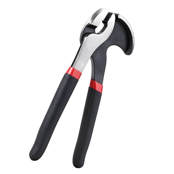 Lynono Heavy Gauges Nail Pulling Pliers With Comfortable Handle Strong Grip Gavels Pliers For Contractors And Craftsmen