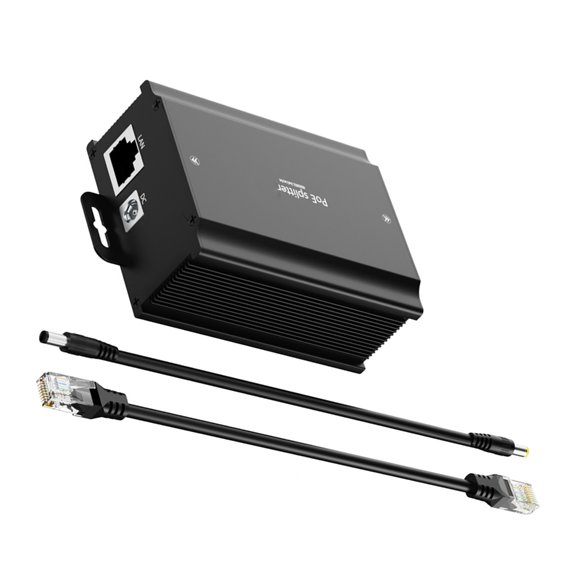 Lynono High Power 48V To 36V 2A PoE Splitter Metal Case Protocol For Networking Use