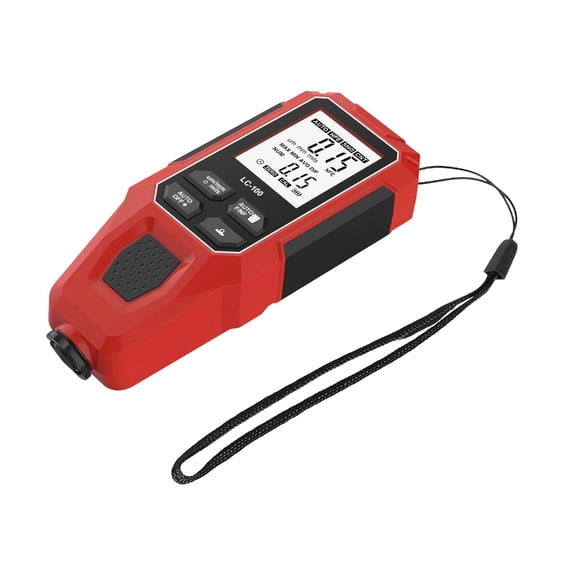 Lynono High Precisions Digital Coating Thickness Gauges for Accurate Measurement LCD Display Car Paint Film Tester
