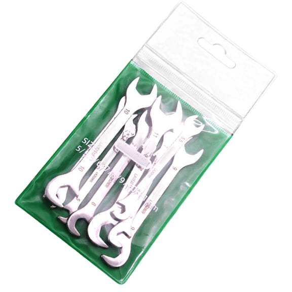 Lynono High Strength 8/10 Piece Mini Wrench Set for Everyday Repairs and Adjustments