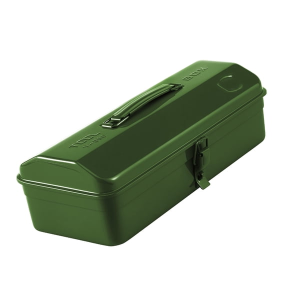 Lynono Iron Tool Storage Box With Rust Resistant Coating Ergonomic Handle And Multi Compartment Design For Professional Technicians