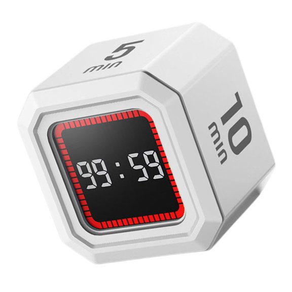 Lynono Kitchen Flip Timer With 5 10 25 45 Minutes Setting And Strong Magnets Attachment