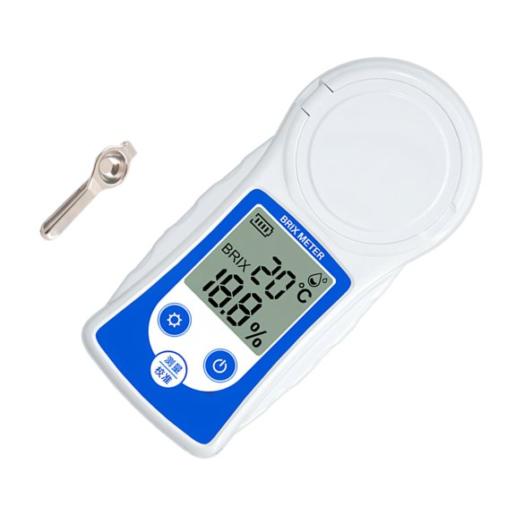 Lynono Lightweight Refractometer For Food Analysis 0 32 Degree Measuring System