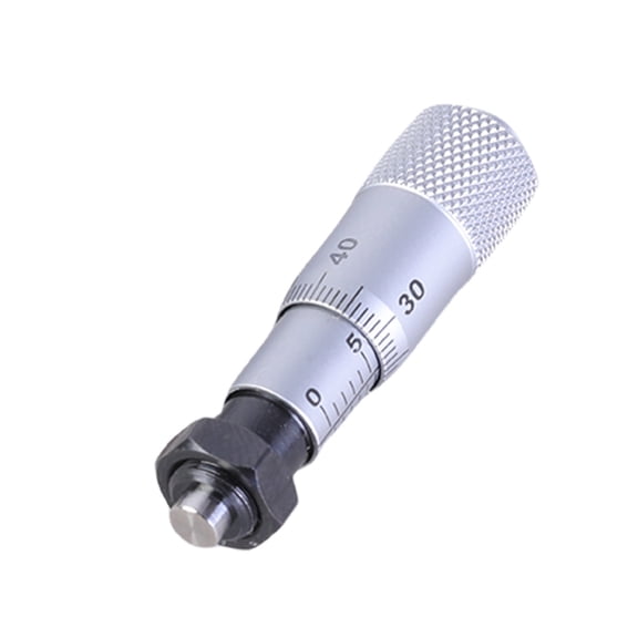 Lynono Metal Micrometer Head High Accuracy Measuring Tool 0 to 6.5 Micrometer Head Tool