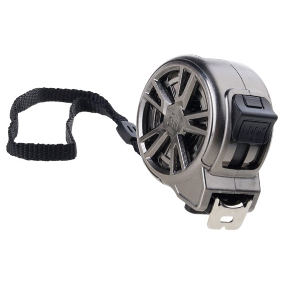 Lynono Metric Ruler for Industry Construction Portable Tape Measure with Double Lock and Back Clip Hollow Measuring Tape