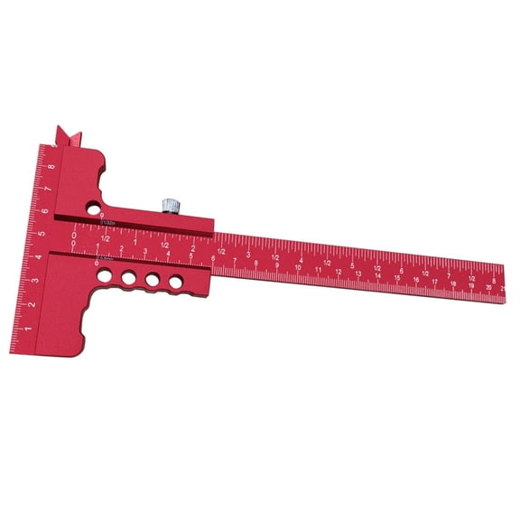 Lynono Multifunction Aluminum Sliding T Square Precisions Measure For Woodworking Tasks