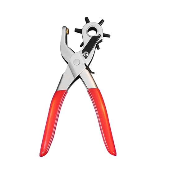 Lynono Multifunctional Strap Punching Pliers1eatherPunching Tool Punching Tool Pliers Useful Round Machines Household Tool